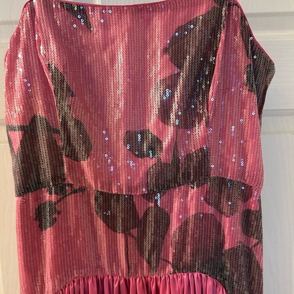 Anthropologie Sequin Floral Maxi Dress - Picture 5 of 7